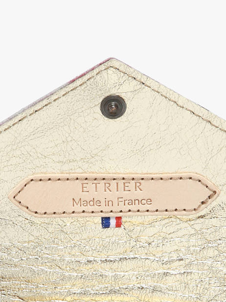 Portemonnee Agnes Leder Etrier Zwart agnes EAGN5018 ander zicht 2