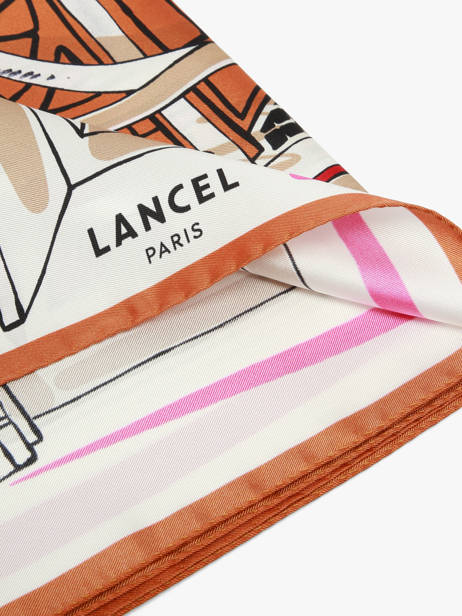 Foulard Lancel Roze 150 ans A14138 ander zicht 2