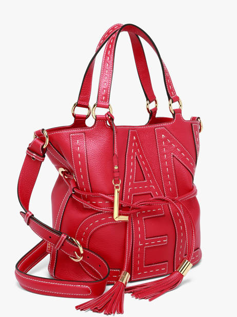 Handtas 150 Ans Lancel Rood 150 ans A14097 ander zicht 2
