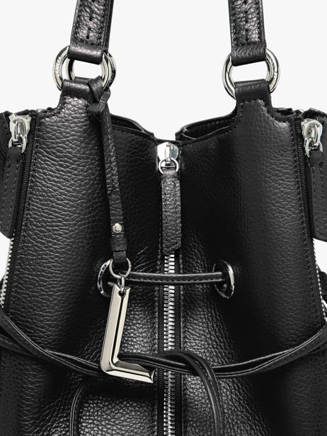 Handtas 150 Ans Leder Lancel Zwart 150 ans A14098 ander zicht 3