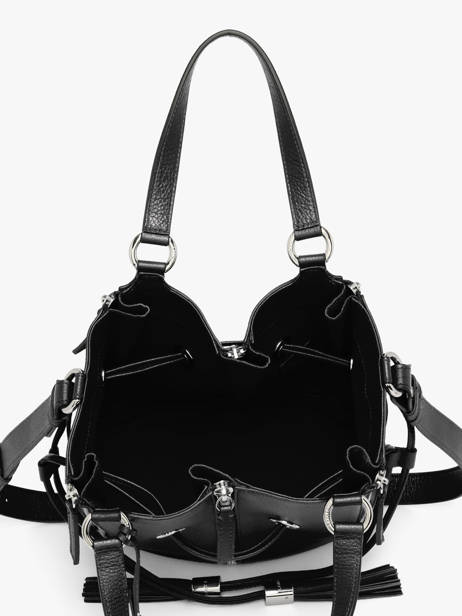 Handtas 150 Ans Leder Lancel Zwart 150 ans A14098 ander zicht 4