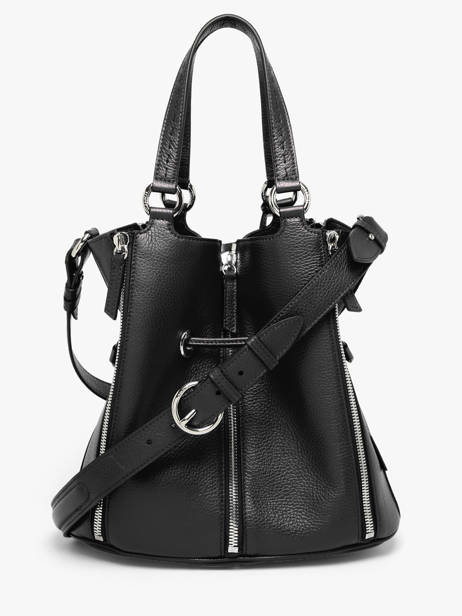 Handtas 150 Ans Leder Lancel Zwart 150 ans A14098 ander zicht 5