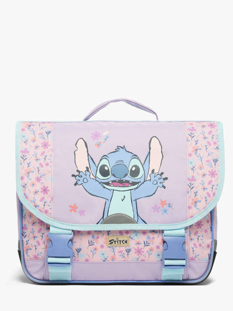 Boekentas 2 Compartimenten Lilo & stitch Violet spring smiles 1726