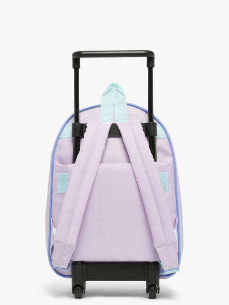 Rugzak Op Wieltjes 1 Compartiment Lilo & stitch Violet spring smiles 2105 ander zicht 4