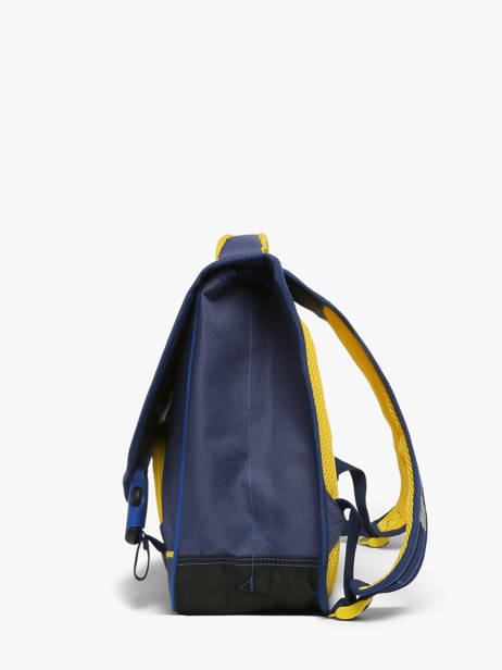 Boekentas 2 Compartimenten Pokemon Blauw pokemon & friends 26KK203L ander zicht 2