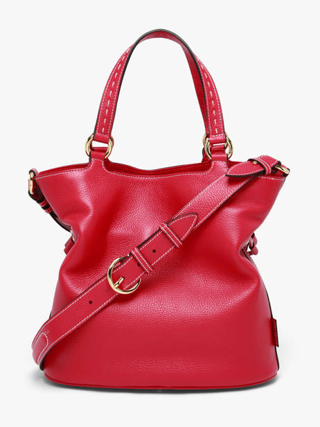 Handtas 150 Ans Lancel Rood 150 ans A14097 ander zicht 5