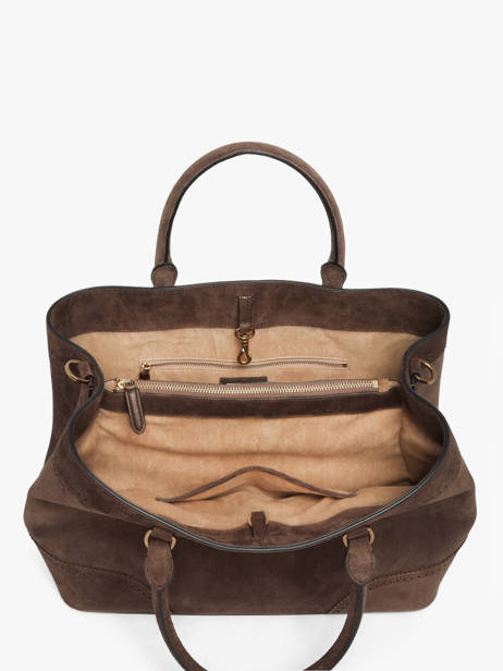 Handtas Dryden Leder Lauren ralph lauren Bruin dryden 31P15645 ander zicht 3