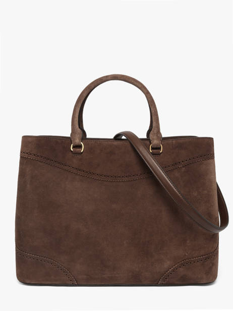 Handtas Dryden Leder Lauren ralph lauren Bruin dryden 31P15645 ander zicht 4