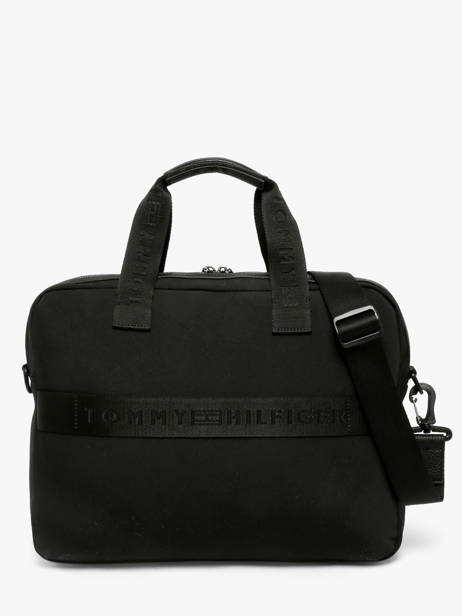Documententas Tommy hilfiger Zwart th repreve AM14445 ander zicht 3