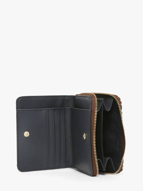 Portefeuille Tommy hilfiger Bruin th icon AW18759 ander zicht 1