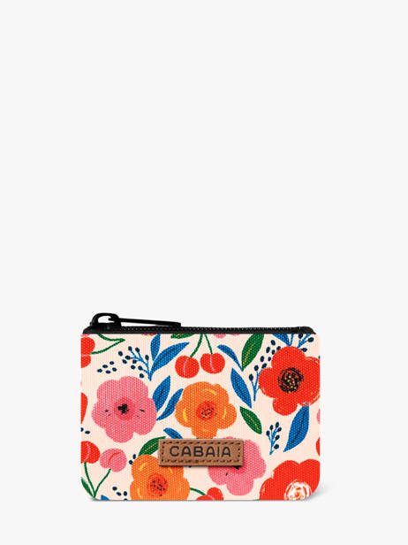 Personaliseerbaar Mini Ritsvak Cabaia Rood pocket 82824