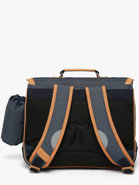 Boekentas 2 Compartimenten Tann's Blauw les fantaisies g 26382512 ander zicht 4