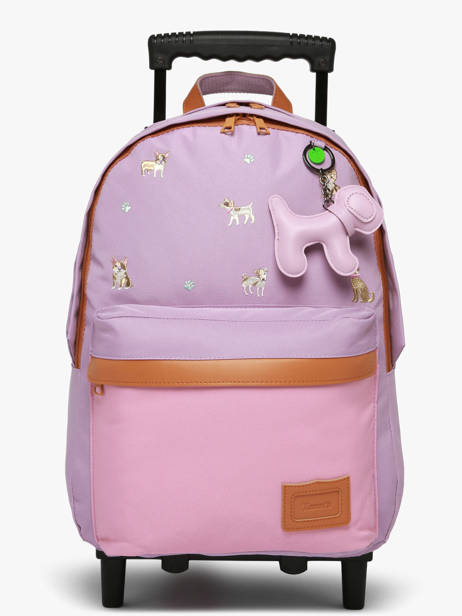 Rugzak Op Wieltjes 2 Compartimenten Tann's Violet les fantaisies f 73195