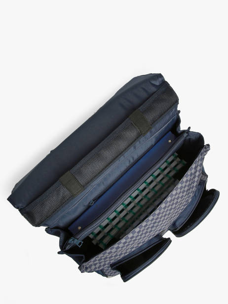 Boekentas Op Wieltjes 2 Compartimenten Tann's Grijs les fantaisies g 26432511 ander zicht 3