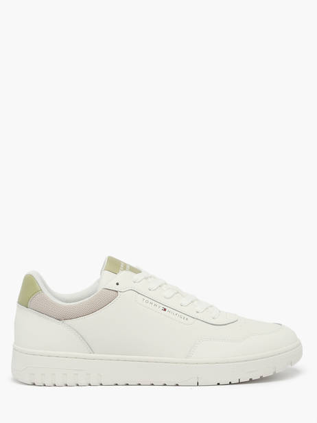 Sneakers Uit Leder Tommy hilfiger Wit men 5868YBL