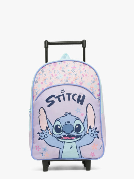 Rugzak Op Wieltjes 1 Compartiment Lilo & stitch Violet spring smiles 2105