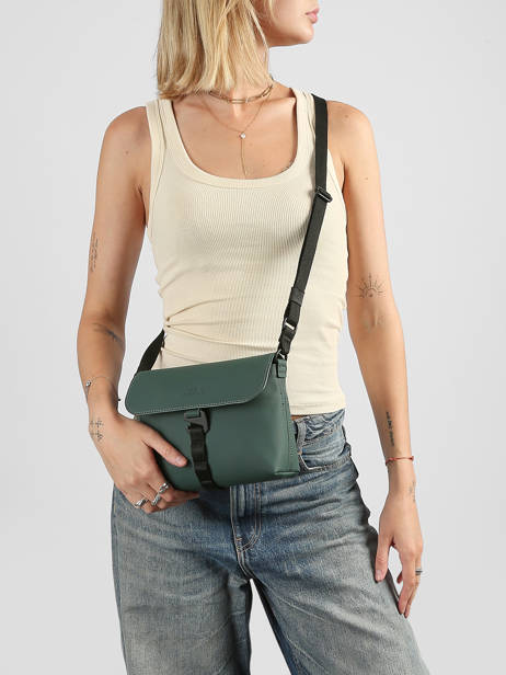 Cross Body Tas City Gerecycleerd Polyester Ucon acrobatics Groen city YURI ander zicht 1