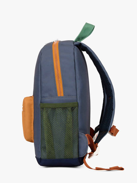 Rugzak Hello hossy Blauw cool kids MO6 ander zicht 2