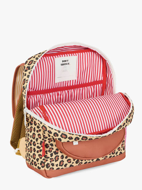 Rugzak Hello hossy Bruin cool kids S6 ander zicht 3