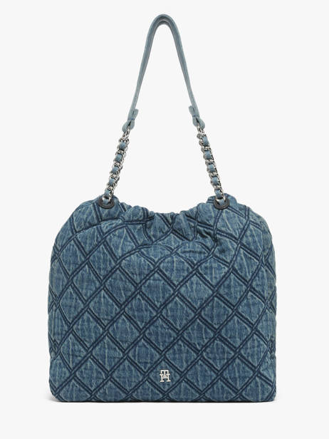 Schoudertas Th Feminine  Katoen Tommy hilfiger Blauw th feminine  AW18866