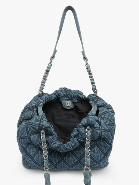 Schoudertas Th Feminine  Katoen Tommy hilfiger Blauw th feminine  AW18866 ander zicht 2