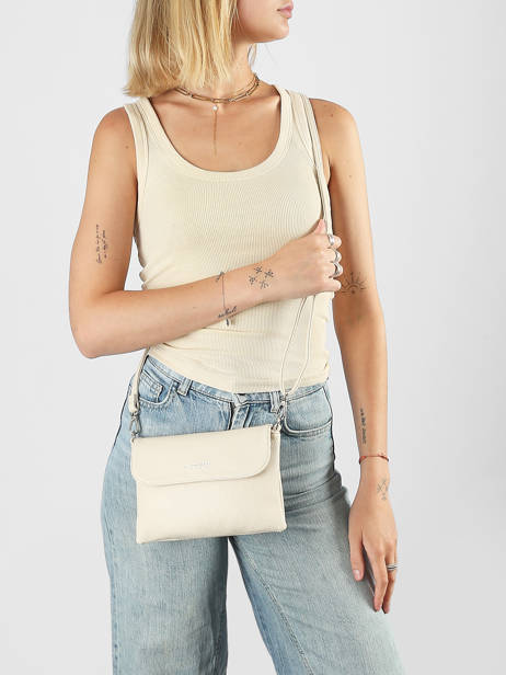 Cross Body Tas Grained Miniprix Beige grained H9158 ander zicht 1