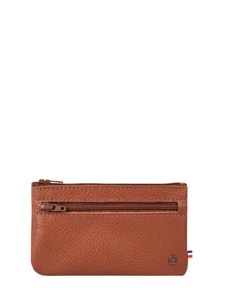 Portemonnee Madras Leder Etrier Bruin madras EMAD612