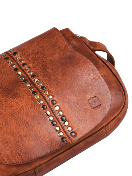 Cross Body Tas Heritage Leder Biba Bruin heritage HAK2L ander zicht 2
