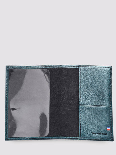 Paspoorthoes Etincelle Irisée Leder Etrier Blauw etincelle irisee EETI025 ander zicht 1