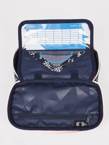 Pennenzak 1 Compartiment Pencil Case Satch Blauw pencil case BSC1 ander zicht 4