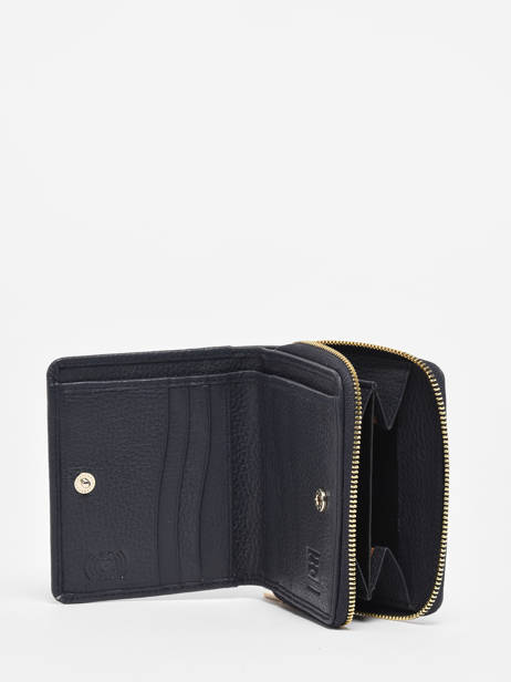 Portefeuille Leder Crinkles Blauw caviar 14250 ander zicht 1