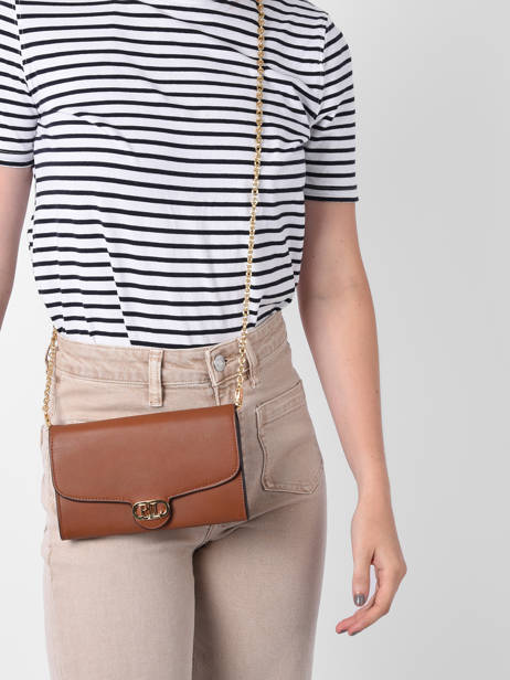 Cross Body Tas Adair Leder Lauren ralph lauren Bruin adair 31902100 ander zicht 1